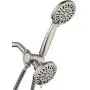 AquaDance Brushed Nickel Premium High Pressure 48-setting 3-Way Combo for The Best of Both Worlds – Enjoy Luxurious 6-setting Rain Shower Head and 6-Setting Hand Held Shower Separately or Together AquaDance Brushed Nickel Premium High Pressure 48-setting 3-Way Combo for The Best of Both Worlds – Enjoy Luxurious 6-setting Rain Shower Head and 6-Setting Hand Held Shower Separately or Together
