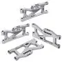 Tbest Swing Arm, Front + Rear Swing Arm Kit Metal Upgrade Parts for 144001 1/14 4WD RC Car Tbest Swing Arm, Front + Rear Swing Arm Kit Metal Upgrade Parts for 144001 1/14 4WD RC Car