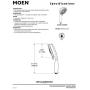 Moen 164927BN Replacement 4-Function Eco-Performance Handheld Showerhead, Brushed Nickel Moen 164927BN Replacement 4-Function Eco-Performance Handheld Showerhead, Brushed Nickel