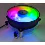 HIGH POWER RadiantAM4 RGB Changing-Color LED Light CPU Cooler with Aluminum Heatsink & 92mm PWM Cooling Fan for AMD Ryzen 5,7,9 Processor/Socket AM4