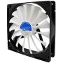 AAB Cooling Silent Force Fan 14 - Silent and Efficient 140mm Fan with 4 Anti-Vibration Pads, 140mm Case Fan, Computer Fan, 12V, Air Cooler, Quiet Fan