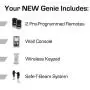 Genie ChainDrive 550 Garage Door Opener - Heavy-Duty Chain Drive System - Includes 2, 3-Button Remotes, Wall Console, Wireless Keypad, Safe T-Beams - Model 2035-TKV,Black Genie ChainDrive 550 Garage Door Opener - Heavy-Duty Chain Drive System - Includes 2, 3-Button Remotes, Wall Console, Wireless Keypad, Safe T-Beams - Model 2035-TKV,Black