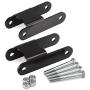 Heavy Metal Suspensions - Fits 2006-2010 Hummer H3 4x4 Lift Kit Adjustable 1-3 inch Front + 2 inch Rear Torsion Bar Lift Keys Lift Shackles and Torsion Bar Unloading Tool (High Strength Steel)