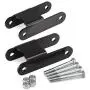 Heavy Metal Suspensions - Fits 2006-2010 Hummer H3 4x4 Lift Kit Adjustable 1-3 inch Front + 2 inch Rear Torsion Bar Lift Keys Lift Shackles and Torsion Bar Unloading Tool (High Strength Steel)