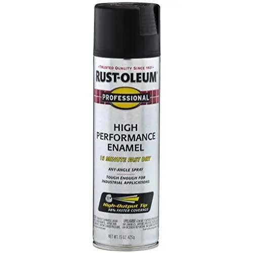 Rust-Oleum 7578838 Enamel Spray Paint, 15 Oz, Flat Black Rust-Oleum 7578838 Enamel Spray Paint, 15 Oz, Flat Black