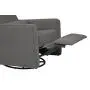 DaVinci Piper Upholstered Recliner and Swivel Glider in Dark Grey, Greenguard Gold Certified DaVinci Piper Upholstered Recliner and Swivel Glider in Dark Grey, Greenguard Gold Certified