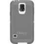 Otterbox DEFENDER SERIES for Samsung Galaxy S5 - Retail Packaging - GLACIER (WHITE/GUNMETAL GREY)