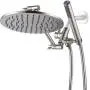 G-promise All Metal Dual Shower Head Combo | 8& Rainfall Shower Head, Handheld Shower Wand | Smooth 3-way Diverter | with Adjustable Extender - An Upgrade of Shower Experience (Brushed Nickel) G-promise All Metal Dual Shower Head Combo | 8& Rainfall Shower Head, Handheld Shower Wand | Smooth 3-way Diverter | with Adjustable Extender - An Upgrade of Shower Experience (Brushed Nickel)