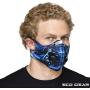 Anti Pollution Face Mask with Military Grade Activated Carbon Protection | Anti Smoke, Exhaust Gas, Dust, Pollen | Running, Walking, Cycling and other Outdoor Activities (Ice Dust)