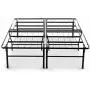 Zinus Casey 18-Inch SmartBase Mattress Foundation | 4'' High Extra for under bed storage | No box spring required | King,OLB-SB13-18K,Black Zinus Casey 18-Inch SmartBase Mattress Foundation | 4'' High Extra for under bed storage | No box spring required | King,OLB-SB13-18K,Black