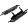 LCX Racing 1/10th RC Crawler Car Metal Rail Steel Side Step Running Board Rock Slider for Redcat Gen8 Scout II, Upgrades Parts Accessories