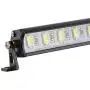 LAFEINA RC Car Roof Lamp LED Light Bar for 1/10 RC Rock Crawler Traxxas TRX-4 SCX10 RC4WD D90 RC Model Lighting Part (Black)