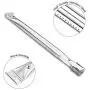 Hisencn Grill Repair Kit Compatible with Kenmore 146.16198211, 146.23676310, 146.34611410, 146.23678310, 146.10016510, 146.16197210, 146.16132110, 146.34461410 Burner, Porcelian Heat Plate, Crossover