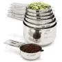 Simply Gourmet Stainless Steel Measuring Cups 7 Piece with 1/8 Cup Coffee Scoop Stainless Steel Measuring Cup Set. Metal Measuring Cups Perfect as Birthday for Mom or Cooks Simply Gourmet Stainless Steel Measuring Cups 7 Piece with 1/8 Cup Coffee Scoop Stainless Steel Measuring Cup Set. Metal Measuring Cups Perfect as Birthday for Mom or Cooks