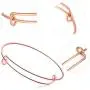 30 Pieces Expandable Bangle Bracelets Adjustable Wire Blank Bangles Metal Bracelets for DIY Jewelry Making (Rose Gold) 30 Pieces Expandable Bangle Bracelets Adjustable Wire Blank Bangles Metal Bracelets for DIY Jewelry Making (Rose Gold)