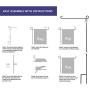 YEAHOME Garden Flag Holder Stand, Upgraded 7.5mm Thickened Pole Sturdy and Straight Premium Yard Flag Holder with Bird Feeder Hook Gift, Weather-Proof Metal Flagpole With Stopper and Clip Fit for American Flag