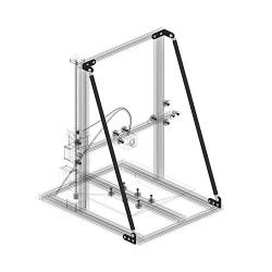 CHPOWER Supporting Rod Set for CR-10/CR-10S, Upgraded 3D Printer Accessories for Creality 3D Printer CR-10 300 and CR-10S 300