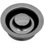 LQS Kitchen Sink Garbage Disposal Flange and Sink Stopper, fit 3-1/2 Inch Standard Sink Drain Hole Colour Gunmetal LQS Kitchen Sink Garbage Disposal Flange and Sink Stopper, fit 3-1/2 Inch Standard Sink Drain Hole Colour Gunmetal