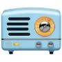 Retro Bluetooth Speaker, MUZEN OTR Metal Vintage FM/AUX Radio with Old Fashioned Classic Style, Portable Wireless Loud Volume Speaker for Home, Office, Kitchen,Party,Travel,Outdoor