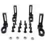 REhobby TRX4 Metal Side Pedal Step Boards Foot-Plate for 1:10 RC Car Rock Crawler Traxxas TRX-4 Bronco Accessories and Parts Model REhobby TRX4 Metal Side Pedal Step Boards Foot-Plate for 1:10 RC Car Rock Crawler Traxxas TRX-4 Bronco Accessories and Parts Model