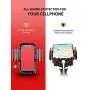 Mpow Car Phone Mount, Dashboard Car Phone Holder, Washable Strong Sticky Gel Pad with One-Touch Design Compatible iPhone 11 Pro, Max, X, XS, XR, 8, 7, 6 Plus, Galaxy S7, 8, 9, 10, Google Nexus, Red