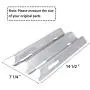 Hisencn Repair kit Stainless Steel Gas Grill Burner Tube and Heat Plate Tent Shield Replacement for Vermont Castings CF9030, CF9050, Jenn Air JA460, JA461, JA461P, JA480, JA580, VTB1, VCHP1 Hisencn Repair kit Stainless Steel Gas Grill Burner Tube and Heat Plate Tent Shield Replacement for Vermont Castings CF9030, CF9050, Jenn Air JA460, JA461, JA461P, JA480, JA580, VTB1, VCHP1
