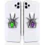 ETRY Christmas Phone Ring Stand Finger Holder, Spider Luxury Diamond, 360 Rotation Metal Ring Grip Animal Emo Hardcore Style - Compatible with All Smartphones and Tables