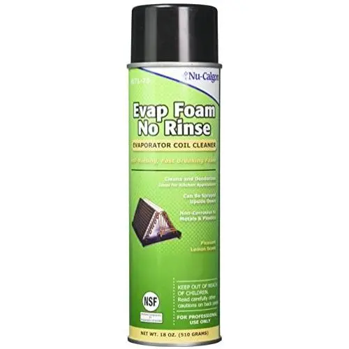 Nu-Calgon 4171-75 Evap Foam No Rinse Evaporator Coil Cleaner, 18 oz. Nu-Calgon 4171-75 Evap Foam No Rinse Evaporator Coil Cleaner, 18 oz.