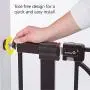 Safety 1st Décor Easy Install Tall & Wide Baby Gate with Pressure Mount Fastening