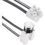 W10258275 Bimetal Thermal Fuse and 661566 Thermostat Including Simple Instruction, Compatible with Kenmore, Maytag and Amana Dishwasher