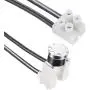 W10258275 Bimetal Thermal Fuse and 661566 Thermostat Including Simple Instruction, Compatible with Kenmore, Maytag and Amana Dishwasher W10258275 Bimetal Thermal Fuse and 661566 Thermostat Including Simple Instruction, Compatible with Kenmore, Maytag and Amana Dishwasher