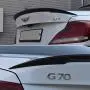 Automotiveapple Rear Trunk Lip Spoiler T5K Titanium Black for 2018 2019 Hyundai Genesis G70 Automotiveapple Rear Trunk Lip Spoiler T5K Titanium Black for 2018 2019 Hyundai Genesis G70