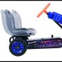 Hauck Nerf Striker Go Kart Ride On, Blue and Orange