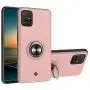 Case for Galaxy A51 (Not Fit A51 5G Version),360 Metal Rotating Ring Kickstand [Work with Magnetic Car Mount] , Hybrid Slim Fit Hard Back Shockproof Protective Compatible with Galaxy M40S Cover -Pink