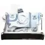 Tailgate Kit Compatible with 1980-1986 Ford F-150 / F-250 / F-350 Fleetside, with Tailgate, and Tailgate Handle, Chrome Set of 2