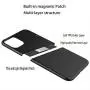 Magnetic Case for iPhone 11 Pro,[Support Magnetic Car Mount][Invisible Built-in Metal Plate] Magnet Case Ultra Thin Soft TPU Shockproof Anti-Scratch Protector Cover for iPhone 11 Pro, Black