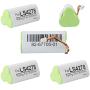 5-Pack Battery for Motorola Symbol LS4278 LS4278-M LI4278 DS6878 Barcode Scanner 800mAh 3.6V Ni-Mh PN 82-67705-01 BTRY-LS42RAAOE-01