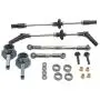 Tongina Metal Upgrade Full Metal Spare Part Accessories Set Bridge Axle Bearing Linkages for WPL B14 B16 B24 C14 C24 (for 6WD) Tongina Metal Upgrade Full Metal Spare Part Accessories Set Bridge Axle Bearing Linkages for WPL B14 B16 B24 C14 C24 (for 6WD)