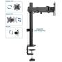 VIVO Dual LCD Monitor Desk Mount Stand Heavy Duty Fully Adjustable fits 2 /Two Screens up to 27'' (STAND-V002)