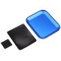 Screw Tray with Magnetic Pad Bolts Screws for RC Model Car Cell Phone Repair Screw Tools Sets RC Toys Tool Parts Aluminium (Dark Blue)