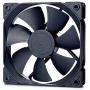 Fractal Design Dynamic X2 GP-12 PMW Computer Fan - Silent Fan - High Airflow – 120x120x25 mm – 1200RPM – FDB-Bearings – Trip Wire - Aerodynamically Shaped Struts - Black Edition (Single)