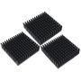 3pcs Aluminum Chipset Heat Radiator Cooling 40mm x 40mm x 11mm, Suitable for nema 17 Stepper Motor heatsink