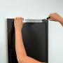 Hangman Z-Hanger Heavy Duty Mirror, Picture and Panel Hanger -Aluminum: Z-12-2