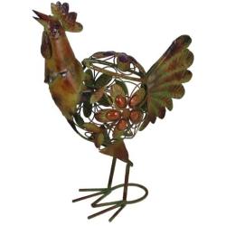 Regal Art & Gift 10190 Golden Rooster Decor, Medium, Multicolor