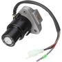 SEMOLTO 3 Pin 4 Wire Ignition Lock Switch & Key for Yamaha DT125 R TZR250 XT350 XT600 Accessories Spare Parts Decoration Tools