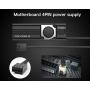 ineo Aluminum M.2 2280 SSD Heatsinks with 20mm Fan and Pure Cooper Strip for M.2 NVME SSD [C2600 Fan]