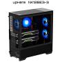 upHere 120mm Case Fan 3-Pin High Airflow Long Life Blue LED for Computer Cases Cooling,3-Pack,NK12BE3-3
