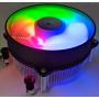 HIGH POWER RadiantAM4 RGB Changing-Color LED Light CPU Cooler with Aluminum Heatsink & 92mm PWM Cooling Fan for AMD Ryzen 5,7,9 Processor/Socket AM4