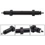 ZYCST Metal Non-Powered Rear Axle Tail Axle Upgrade Accessory Fit for Tamiya 1/14 RC Tractor Trailer Rear Axle Spare Parts (Black) (120mm)