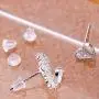 Silicone Clear Earring Backs 1000 Pieces Bullet Earring Clutch by Yalis